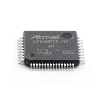 1 Шт. ATSAMG55J19B-AU LQFP-64 Шелкография ATSAMG55J19 чип IC Новый Оригинальный