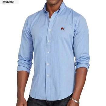 100% Хлопок, высококачественная Новая весенне-осенняя мужская рубашка, повседневные брендовые рубашки с длинным рукавом, Оксфордская мужская блузка, мужская одежда, топы S-3XL