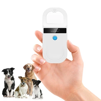134,2 кГц RFID-Считыватель для животных 125 кГц Считыватель Идентификаторов домашних животных Кошка Собака Сканер Микрочипов FDX-B Считыватель Стеклянных Чиповых Меток