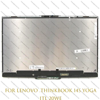 14-Дюймовый FHD 1920*1080 Для Lenovo ThinkBook 14s Yoga ITL 20WE Замена ЖК-экрана Сенсорный Дигитайзер Стекло В Сборе 5D10S39686