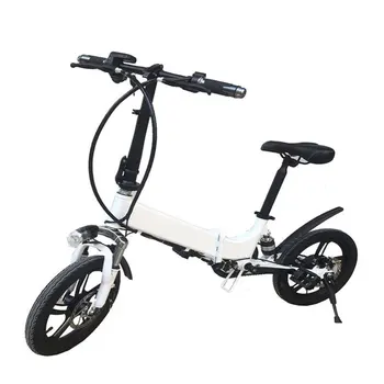 14-дюймовый Электрический Скутер с электроприводом, Электромобиль, Мини Портативный Складной Электрический велосипед для перевозки взрослых и вождения