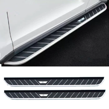 2 Шт. Подходит для Mitsubishi Eclipse Cross 2018-2022 Алюминиевая Фиксированная Подножка Боковая Подножка Педаль Боковая Трубка Платформа Nerf Bar