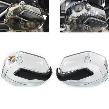 2 шт. Прозрачная защита цилиндра двигателя мотоцикла, Защитная крышка головки клапана для BMW R1200GS R1200RS R1200RT