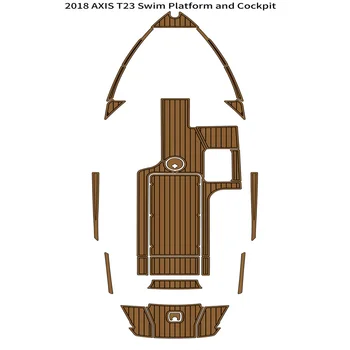 2018 AXIS T23, Платформа для плавания, Коврик для кокпита, Лодка Из пены EVA, Коврик Для пола Из искусственного Тика