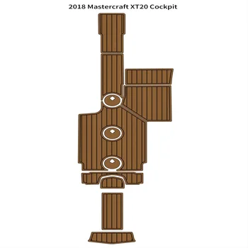 2018 Mastercraft XT20, коврик для кокпита, лодка, EVA-пена, коврик для пола из искусственного тика