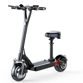 2021 Новый Дизайн Высококачественный Складной Электрический Скутер Для Взрослых С Сиденьем Дальностью 30-60 км ESCOOTER 2-Колесный Складной Электрический Велосипед