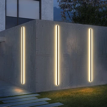2021 настенный светильник Открытый современный 110 В водонепроницаемый Дверной светильник лестница сад алюминиевые декоративные светильники для спальни гостиной