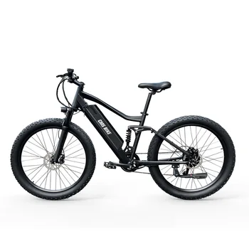 27-дюймовый электрический велосипед, горный электрический велосипед, рама из алюминиевого сплава, беговая двойная амортизационная литиевая батарея