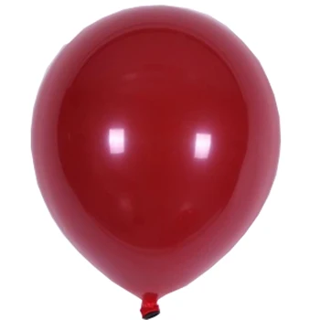 5 дюймов 10 дюймов 12 дюймов 18 дюймов Двухслойные Гранатовые Бордовые Рубиновые Темно-красные праздничные декоративные воздушные шары