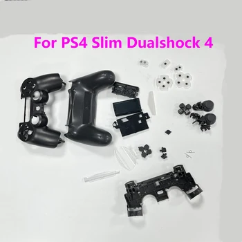 5 компл. Полный Контроллер Замена Оболочки Для PS 4 Slim Dualshock4 JDM-040 JDS-040 Ручка Замена Корпуса Геймпада Корпус Оболочки