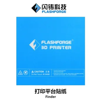 5 шт., наклейки для 3D-принтера Flashforge, платформа для 3D-принтера, лента 157 *157 мм, монтажная пластина, лента