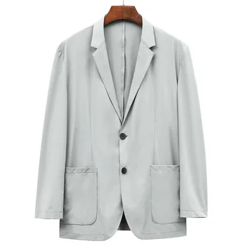 5950-2023 Новый мужской комплект одежды для отдыха на Западе trend9, маленький костюм с длинными рукавами, корейская приталенная сезонная куртка, отдельные детали