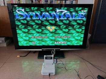 8-битный картридж GAME GEAR: Sylvan Tale (испанский язык!! СОХРАНИТЬ ОК !!)