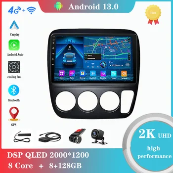 Android 12.0 для Honda CR-V CRV 1995-2001, Мультимедийный плеер, Авторадио, GPS, Carplay, 4G, WiFi, DSP, Bluetooth