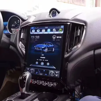 Android 9 4 + 64G Для Maserati Ghibli 2013-2019 Вертикальный IPS Экран Tesla Мультимедиа GPS Навигация Автомобильный Плеер Радио Авто DSP