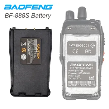 Baofeng BF-888S 1500 мАч 3,7 В литий-ионный аккумулятор для запасного радиоприемника BF 888S BF-666S H777 H-777/BF-777S RT21/RT24/H777S/RT24V/RT28/RT53
