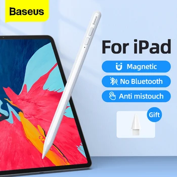 Baseus Карандаш для iPad Pro 11 12,9 Mini 6 Air 5,4 2022-2018 Планшет Отклонение Ладони Наклон Стилуса для Apple Pencil 2 1 iPad Pen