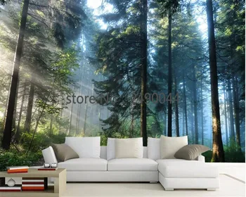 Beibehang фотообои натуральные лесные деревья гостиная спальня настенная роспись обои фото фон 3D обои