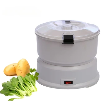 CANDIMILL Электрическая Маленькая Картофелечистка, Автоматическая машина для очистки картофеля от листьев салата, Дегидратор овощей