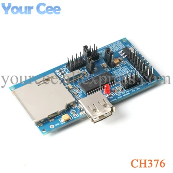 CH376 CH376S IC USB Development Evaluation Board Модуль SD-карты Кварцевый генератор Последовательный Порт для arduino