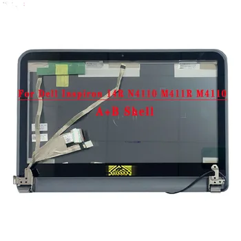 DP/N 0KGVXF 08CYGW 14,0 дюймовый чехол Задняя крышка Для ноутбука Dell Inspiron 14R N4110 M411R M4110 A Case B Case Без ЖК-экрана