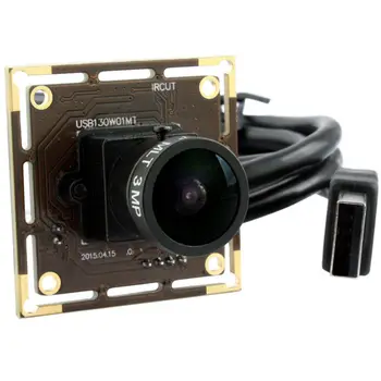 ELP 5 ШТ 1.3mp AR0130 с низкой Освещенностью Широкоугольный Cmos Usb Модуль камеры с 170-градусным объективом 