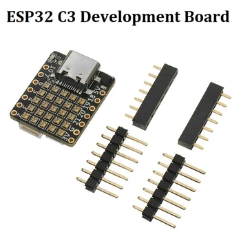 ESP32 C3 Плата разработки RISC-V Wifi Bluetooth Iot Плата Разработки Черный Поддерживает Arduino Python ESP32 C3 Модуль