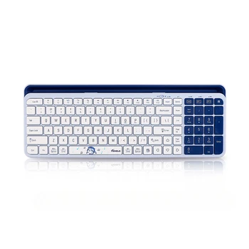FB011, FB012, трехрежимная клавиатура, клавиатура без звука, iPad, Офисная беспроводная клавиатура Bluetooth, Ультратонкий ноутбук, универсальная клавиатура с 84 клавишами