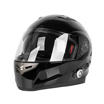 Freedconn BM2-S Мотоциклетный шлем Blutooth с открытым лицом, беспроводной шлем внутренней связи 500 метров
