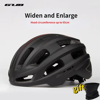 GUB D65 Плюс Размер Большой окружности головы Велосипедный шлем для верховой езды для мужчин и женщин Большой велосипедный дорожный шлем для горных велосипедов