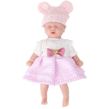 IVITA WG1577 6,29 дюйма 125 г 100% Силиконовая Кукла Реборн для Маленьких Девочек, Неокрашенные Незаконченные Реалистичные Спящие Куклы, Детские Игрушки