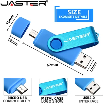 JASTER 3 В 1 USB Флэш-накопитель 64 ГБ OTG Высокоскоростной флеш-накопитель 32G Подарочная Карта Памяти Музыкальный U-Диск Мини-Автомобильная Флешка 8 ГБ 16 ГБ