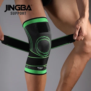 JINGBA SUPPORT 2020 Горячая защита для колен для занятий спортом на открытом воздухе, волейбольные баскетбольные наколенники, бандаж для поддержки колена, защитная повязка