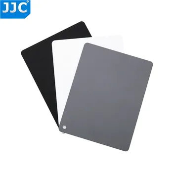 JJC GC-3 Карманный цифровой фотоаппарат 13 * 10 см 3 в 1, 18% Белый, Черный, серый, Балансовые карты с шейным ремешком для цифровой фотографии