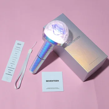Kpop Seventeen Lightstick Ver 2, светящаяся светодиодная Bluetooth-палочка, Концертная люминесцентная лампа, коллекция игрушек для фанатов