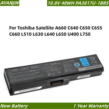PA3818U PA3817U-1BRS -1BAS 48WH Аккумулятор для ноутбука Toshiba Satellite A660 C640 C650 C655 C660 L510 L630 L640 L650 U400 L750