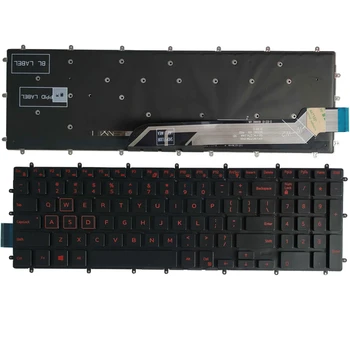 Pop US клавиатура для ноутбука Dell Inspiron 7567 7566 7577 7587 7570 7580 раскладка клавиатуры синий/красный/белый с подсветкой