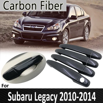 Pop для Subaru Legacy BM BR 2010 2011 2012 2013 2014 Дверные ручки, наклейки, украшения, автомобильные Аксессуары