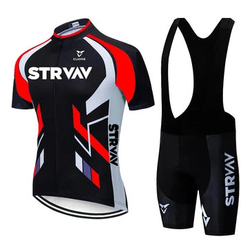 STRVAV-Комплект из Джерси для велоспорта, Летняя одежда для велоспорта, Одежда для горного велосипеда, Велосипедная одежда, Горный костюм, 2021