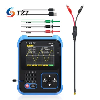 TZT DSO-TC3 Стандартная версия /Усовершенствованная версия Цифровой Осциллограф, тестер транзисторов и Функциональный генератор сигналов 3 в 1