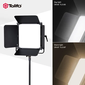 Tolifo GK-S100B 100 Вт 900 Шт. Светодиодные Лампы Светодиодный Светильник Для Фото-Видео Двухцветный С Регулируемой Яркостью DMX 512 + 2,4 G Пульт Дистанционного Управления Для Студийной Фотосъемки