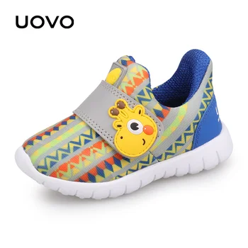 UOVO/ Повседневная обувь для малышей, весенняя дышащая обувь для маленьких мальчиков и девочек, Размер #22-30