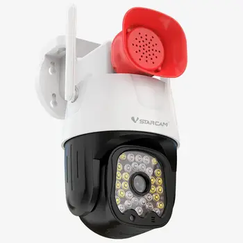 VStarcam CG666 Камера видеонаблюдения 4G заводская домашняя камера видеонаблюдения PTZ-камера наружная Солнечная камера IP-поддержка обнаружения движения