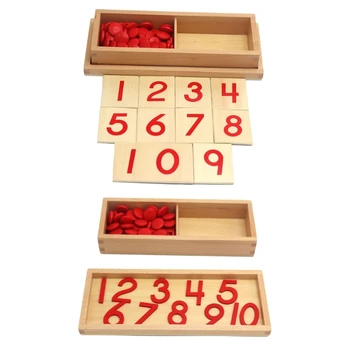 Y55B, детские карточки и фишки, игрушка-головоломка, пособия для обучения математике в детском саду