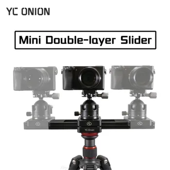 YC Onion Шоколадный Слайдер для Камеры DSLR Телефон Мини Ручные Портативные Слайдеры Стабилизатор для Камеры 11 дюймов/28 см Длина Перемещения