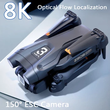 Z908 Pro Drone Профессиональная Камера 8K HD Mini4 Dron Оптическая Локализация Потока Трехстороннее Предотвращение Препятствий Квадрокоптер Игрушка В Подарок
