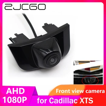 ZJCGO AHD CVBS 1080P 170 ° Автомобильная парковочная камера с логотипом спереди для Cadillac XTS