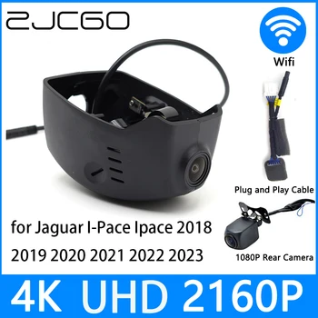 ZJCGO Dash Cam 4K UHD 2160P Автомобильный Видеорегистратор DVR Ночного Видения для Jaguar I-Pace 2018 2019 2020 2021 2022 2023