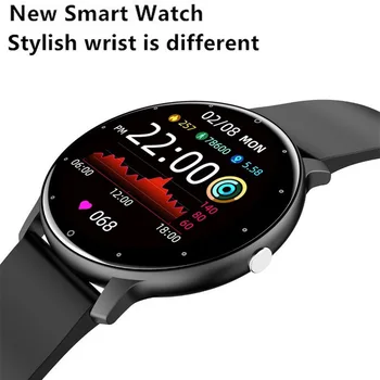 ZL02D умные часы с ультратонким экраном высокой четкости, мониторинг сердечного ритма, сна, мужские и женские модные спортивные умные часы IP67, водонепроницаемые