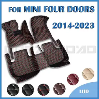 Автомобильные коврики для пола MINI mini four door 2014 2015 2016 2017 2018 2019 2020 21 22 23 Пользовательские автоматические накладки для ног, автомобильный ковер